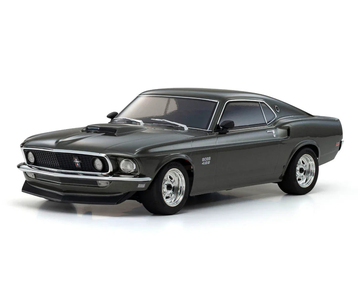 Kyosho 1/10 Readyset 4WD FAZER Mk2 1969 Ford Mustang Boss 429 (Black Jade)