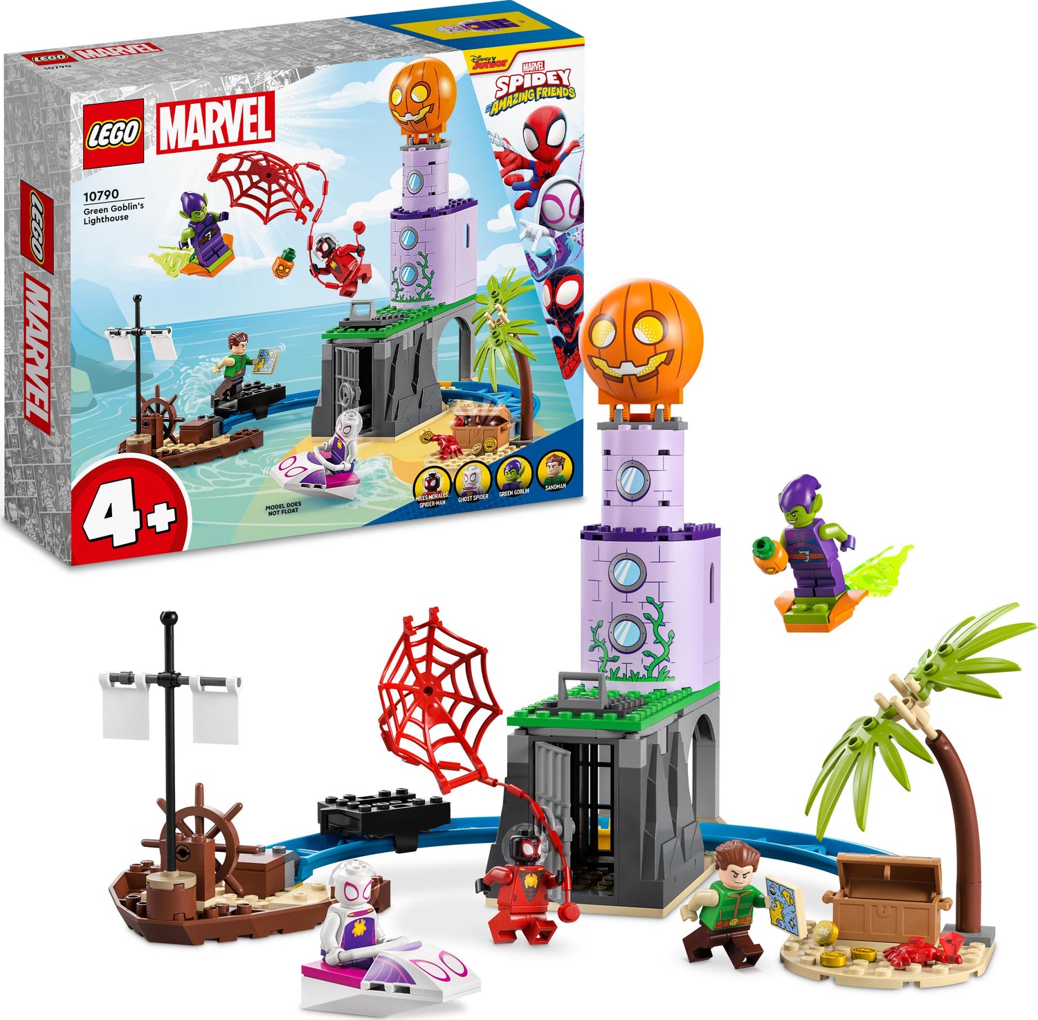 LEGO® Marvel Super Heroes Team Spidey at Green Goblin's Lighthouse