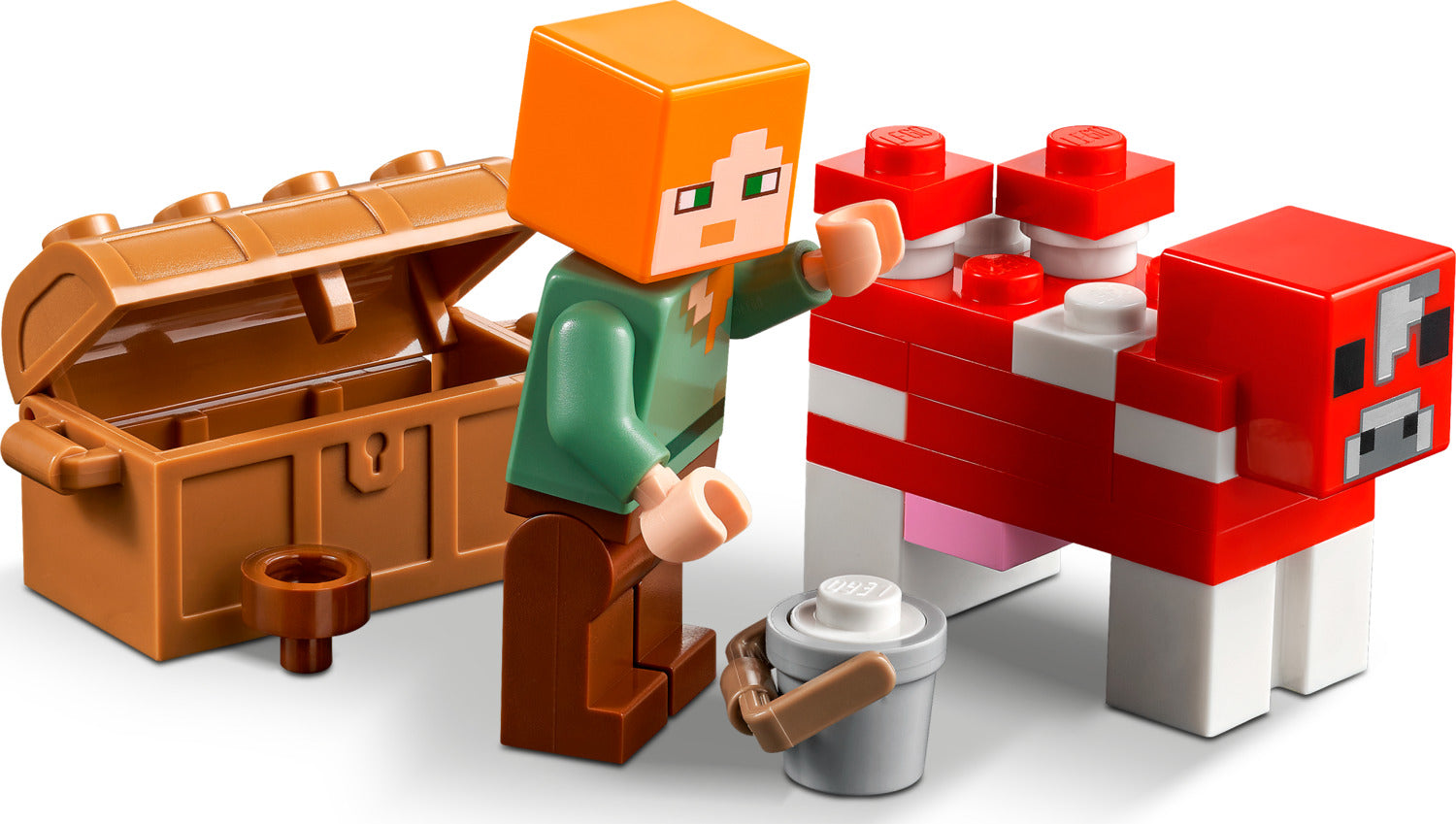 LEGO® Minecraft: The Mushroom House