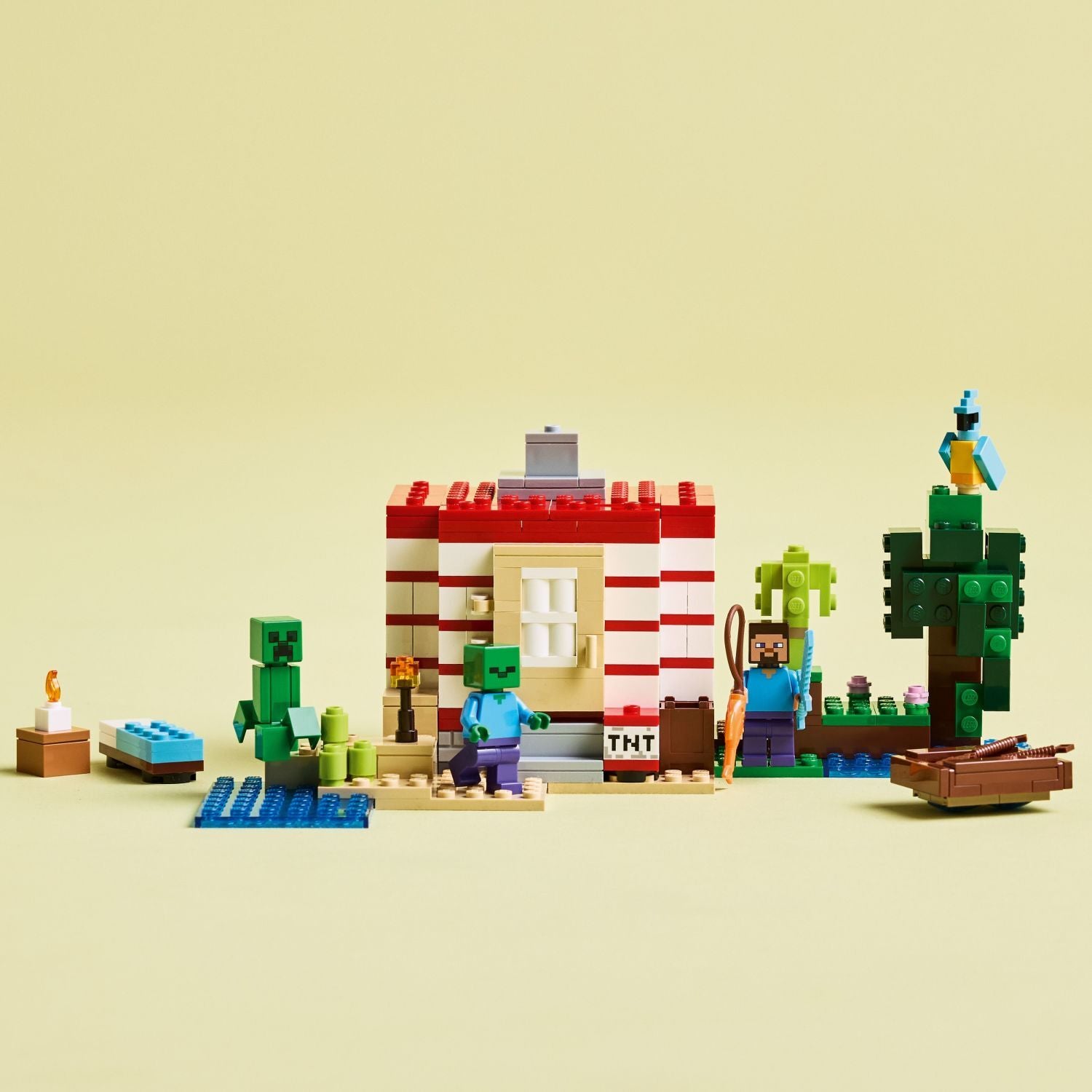 LEGO Minecraft: The TNT Jungle House
