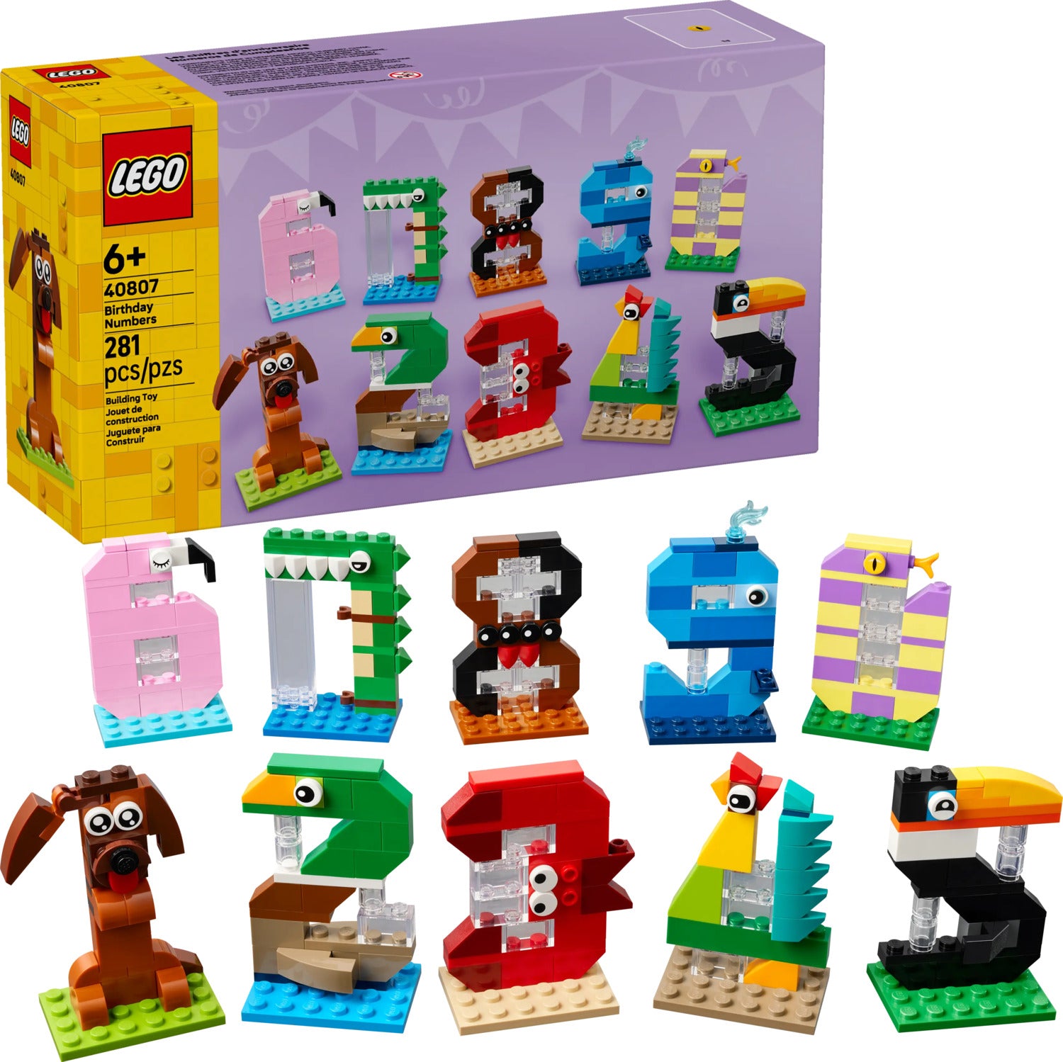 LEGO® Birthday Numbers