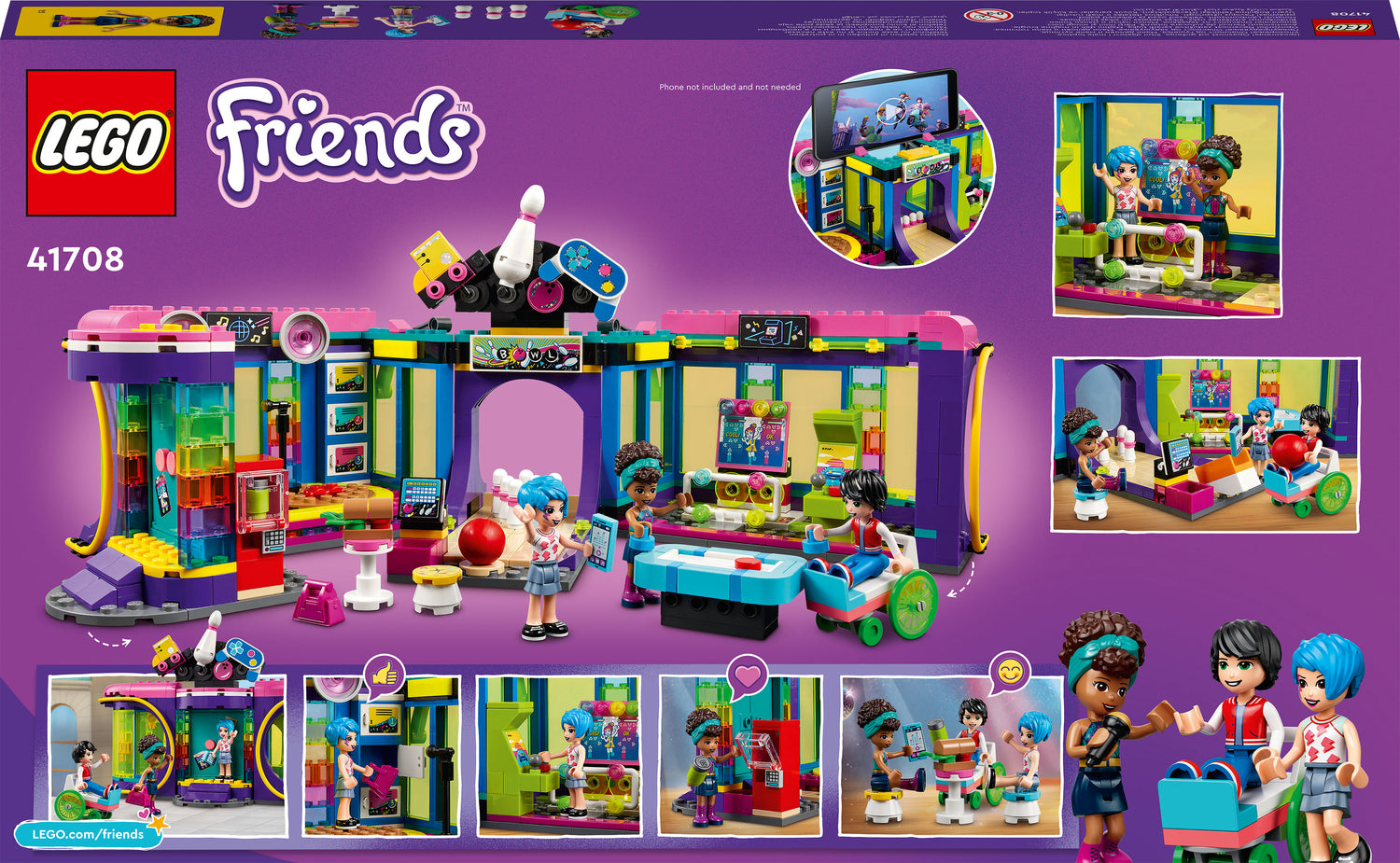 LEGO® Friends Roller Disco Arcade Set