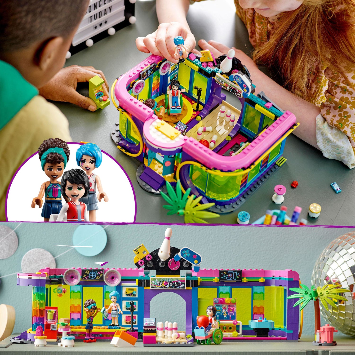 LEGO® Friends Roller Disco Arcade Set