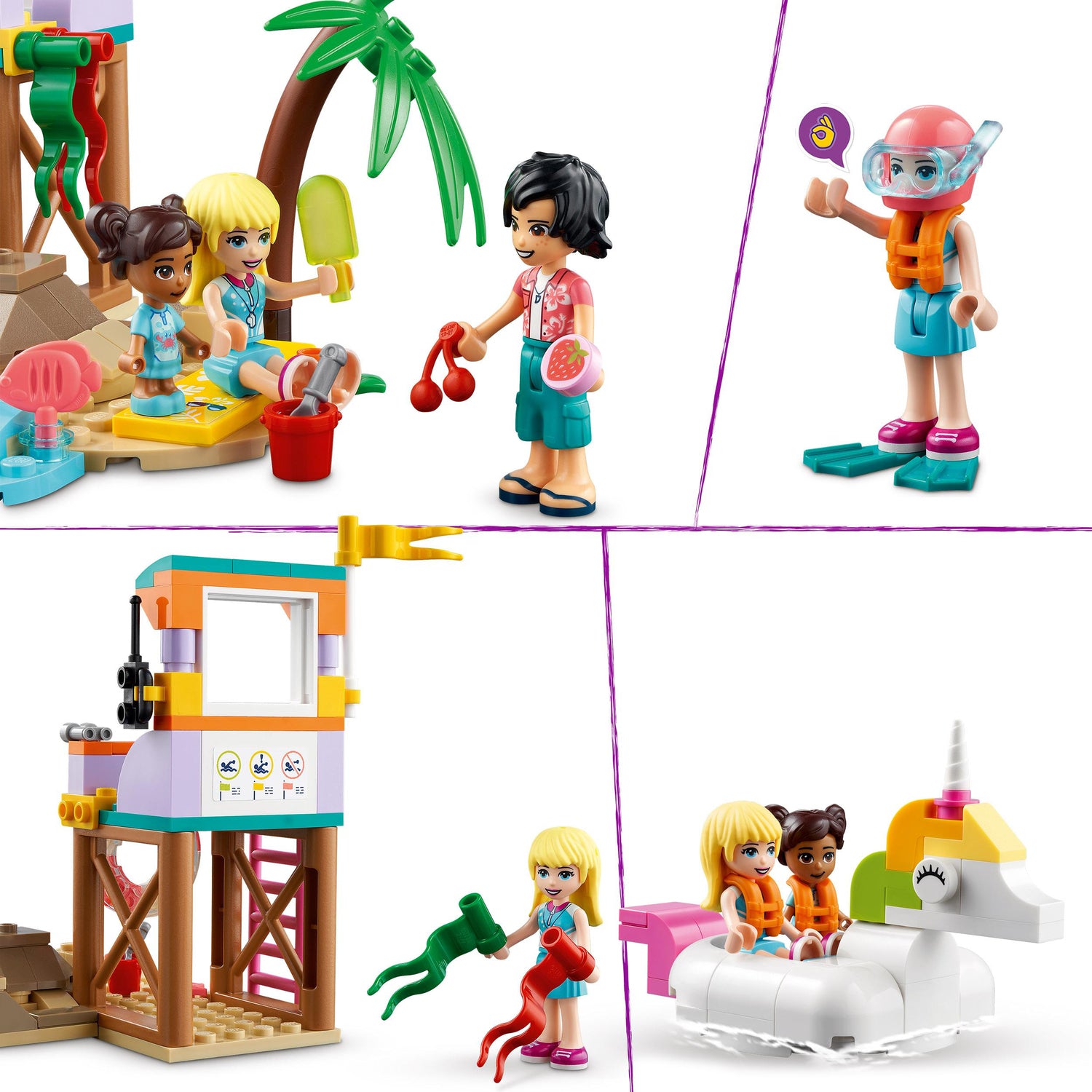 LEGO® Friends Surfer Beach Fun Summer Set