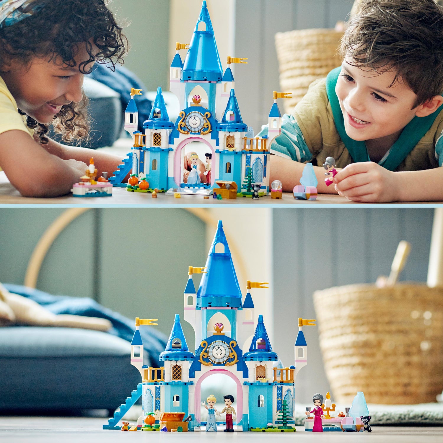 LEGO® Disney Cinderella & Prince Charming's Castle Set