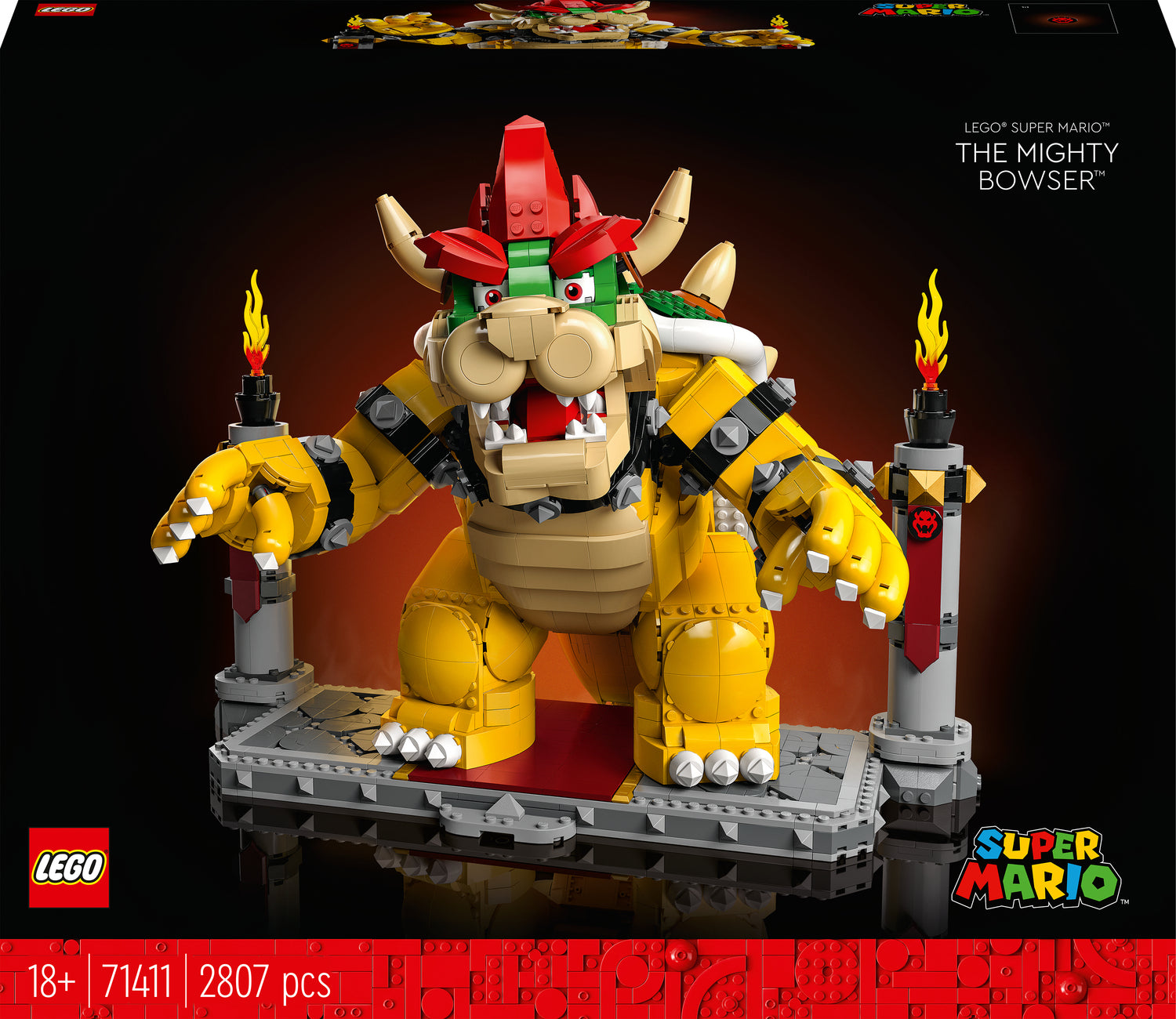 LEGO® Super Mario The Mighty Bowser Figure Set
