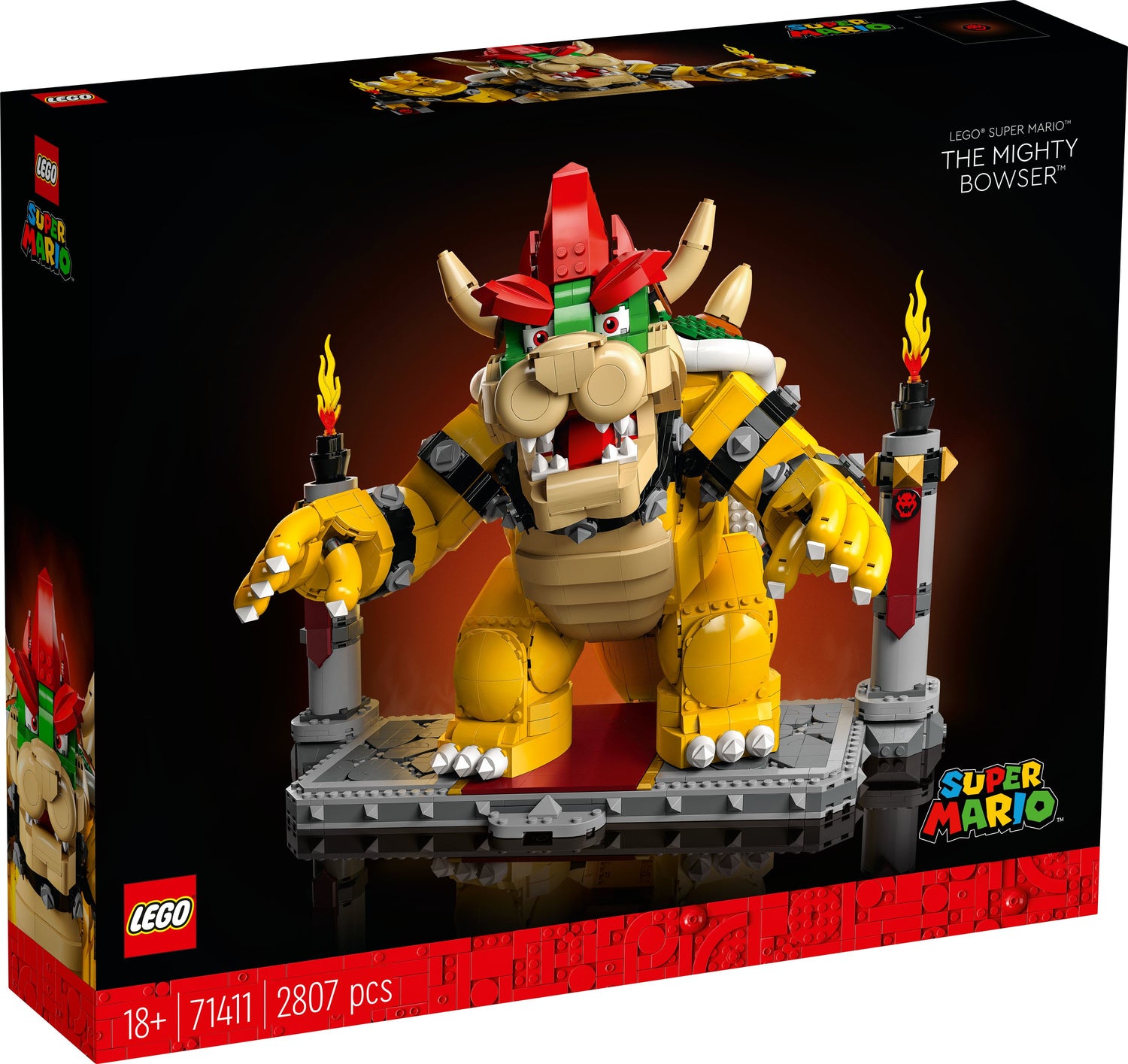 LEGO® Super Mario The Mighty Bowser Figure Set