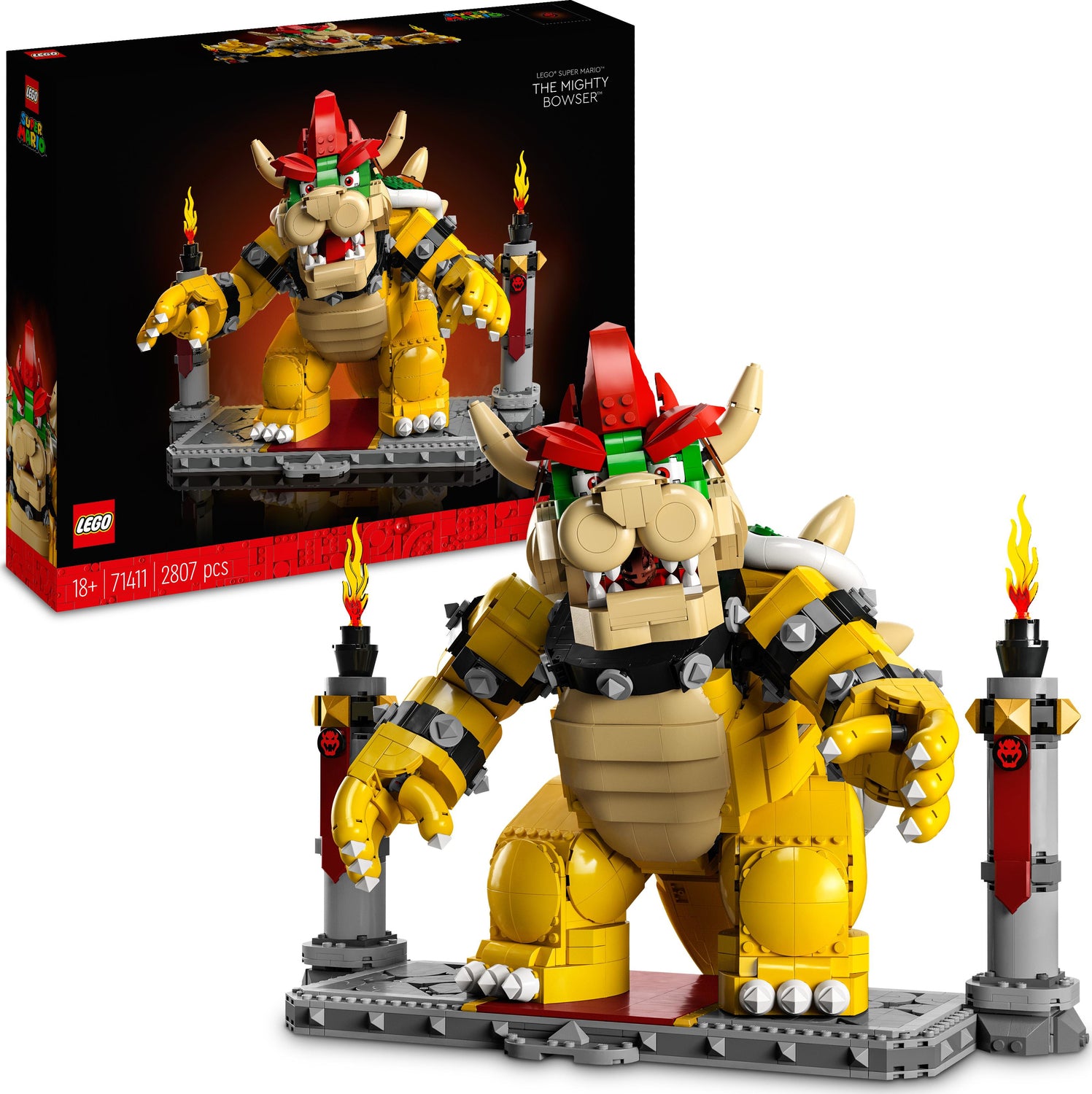 LEGO® Super Mario The Mighty Bowser Figure Set