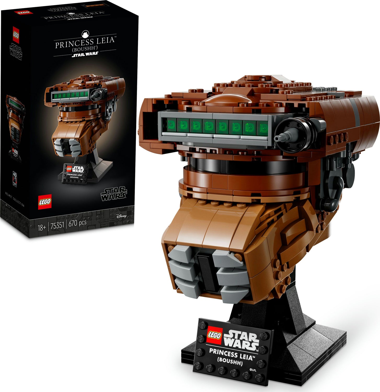 LEGO® Star Wars Princess Leia (Boushh) Helmet