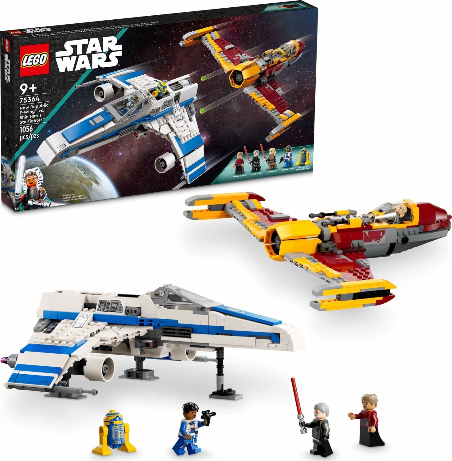 LEGO® Star Wars: New Republic E-Wing™ vs. Shin Hati’s Starfighter™