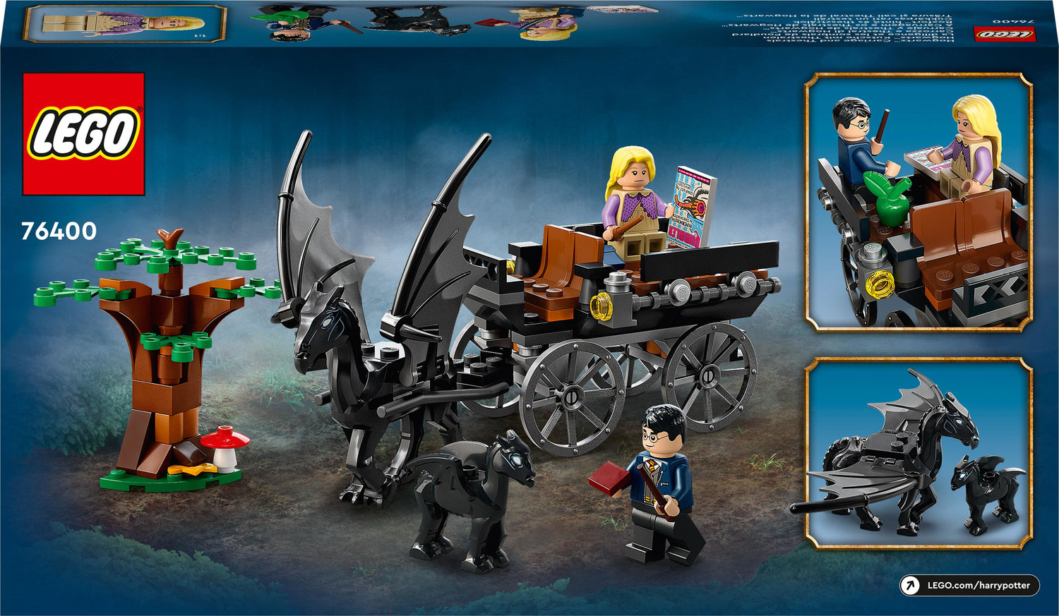 LEGO® Harry Potter Hogwarts Carriage Thestrals Set
