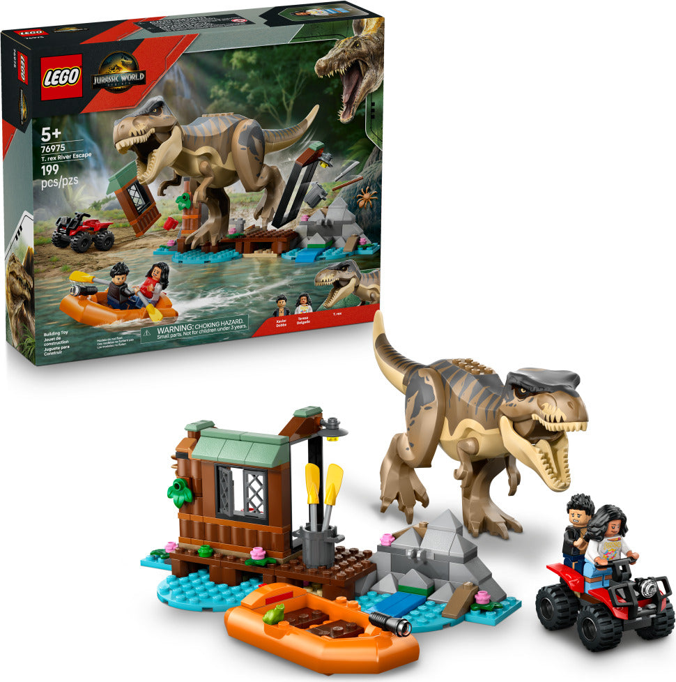 LEGO Jurassic World: T. rex River Escape