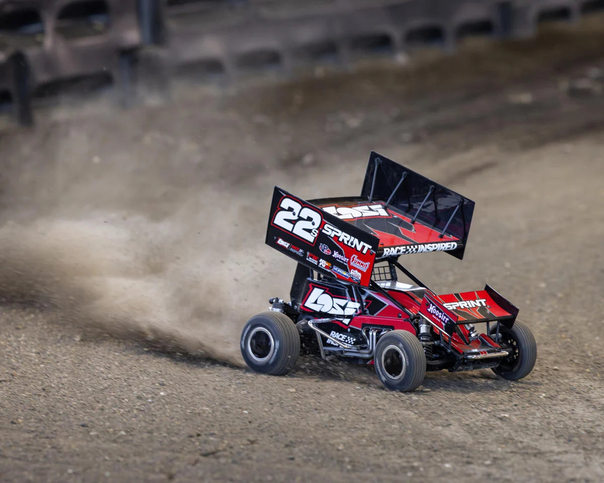 Losi 1/10 22S Sprint 2WD Brushless RTR (Battery & Charger Included), Red