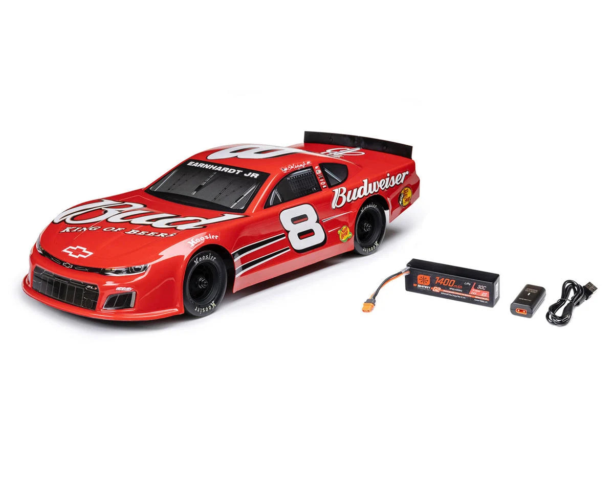 Losi 1/12 Chevrolet ZL1 Asphalt Late Model Grom AWD RTR On-Road Car (Budweiser)