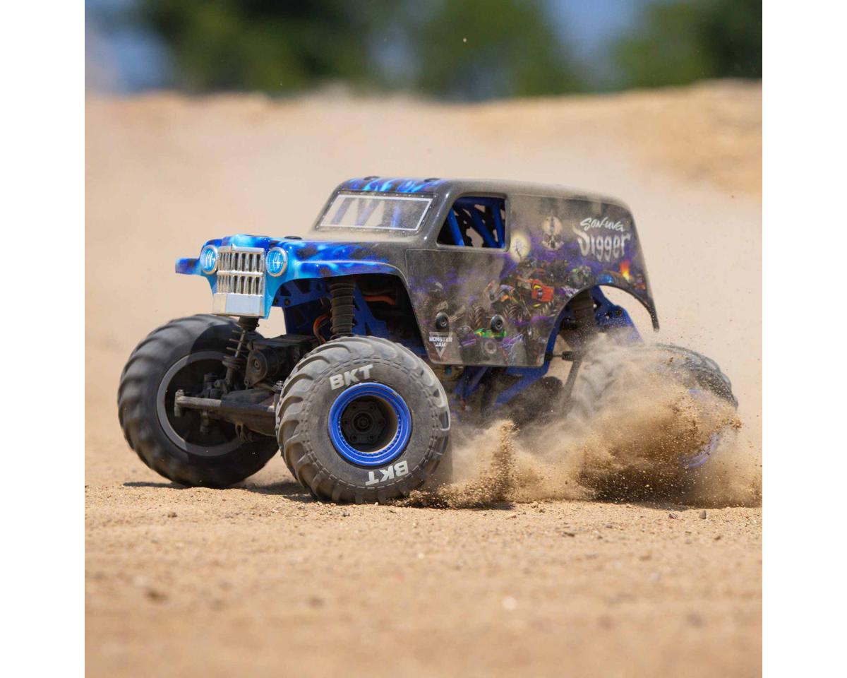 Losi 1/18 Mini LMT 4X4 Brushed Monster Truck RTR, Son-Uva Digger