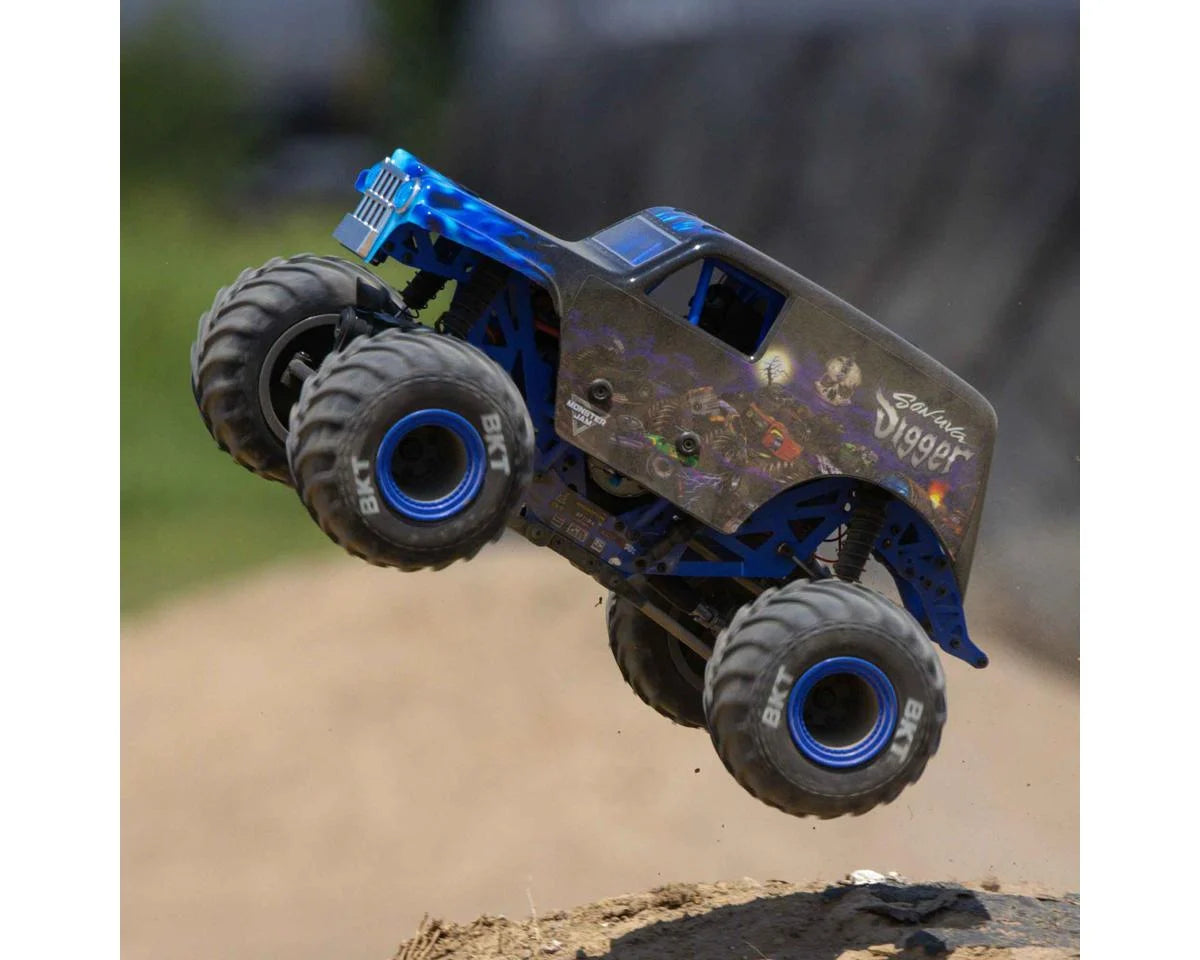 Losi 1/18 Mini LMT 4X4 Brushed Monster Truck RTR, Son-Uva Digger