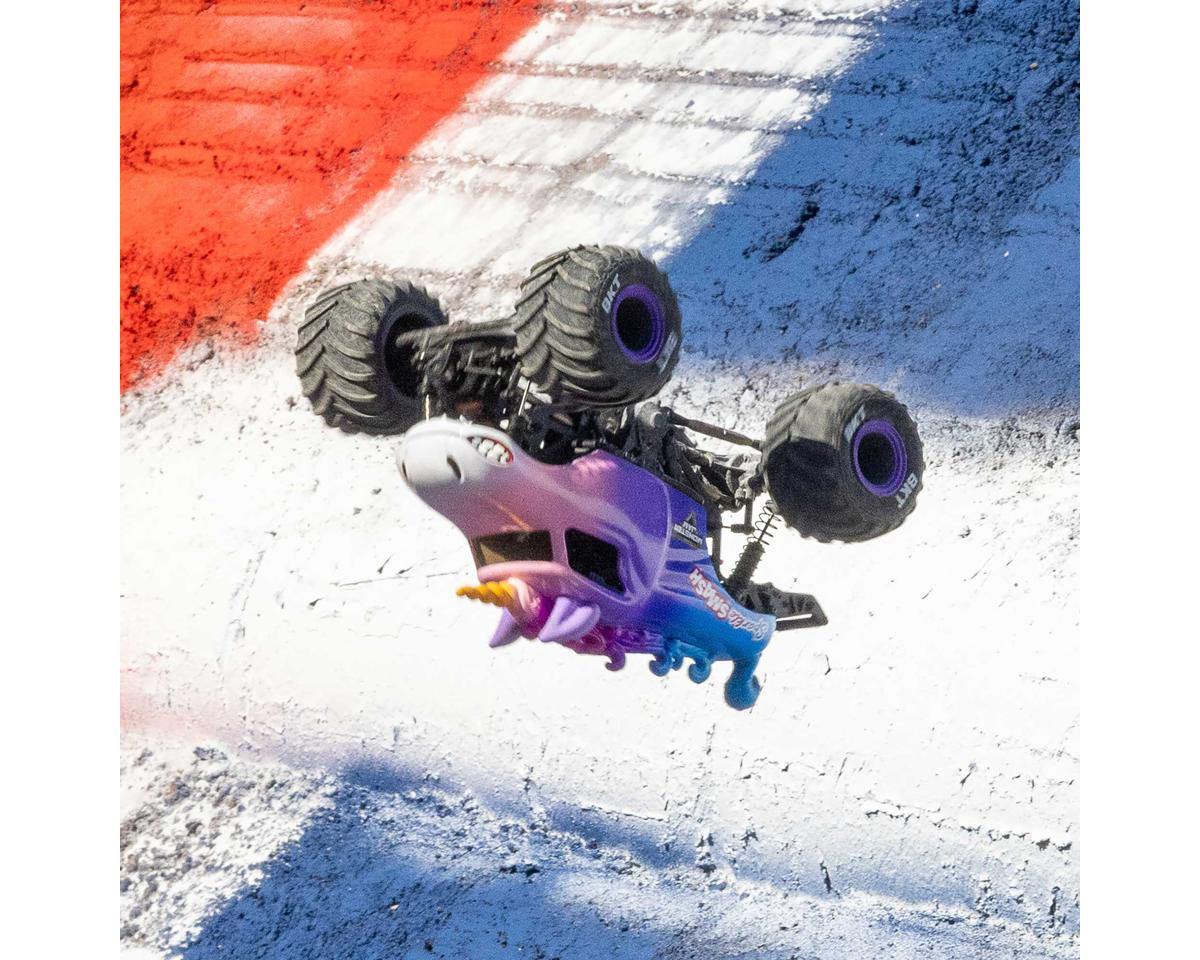 Losi 1/18 Mini LMT 4x4 Brushed RTR Monster Truck (Sparkle Smash) w/SLT2 2.4GHz Radio, Battery & Charger