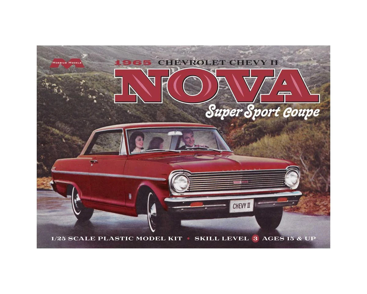 Moebius Model 1/25 1965 Chevy Nova Super Sport