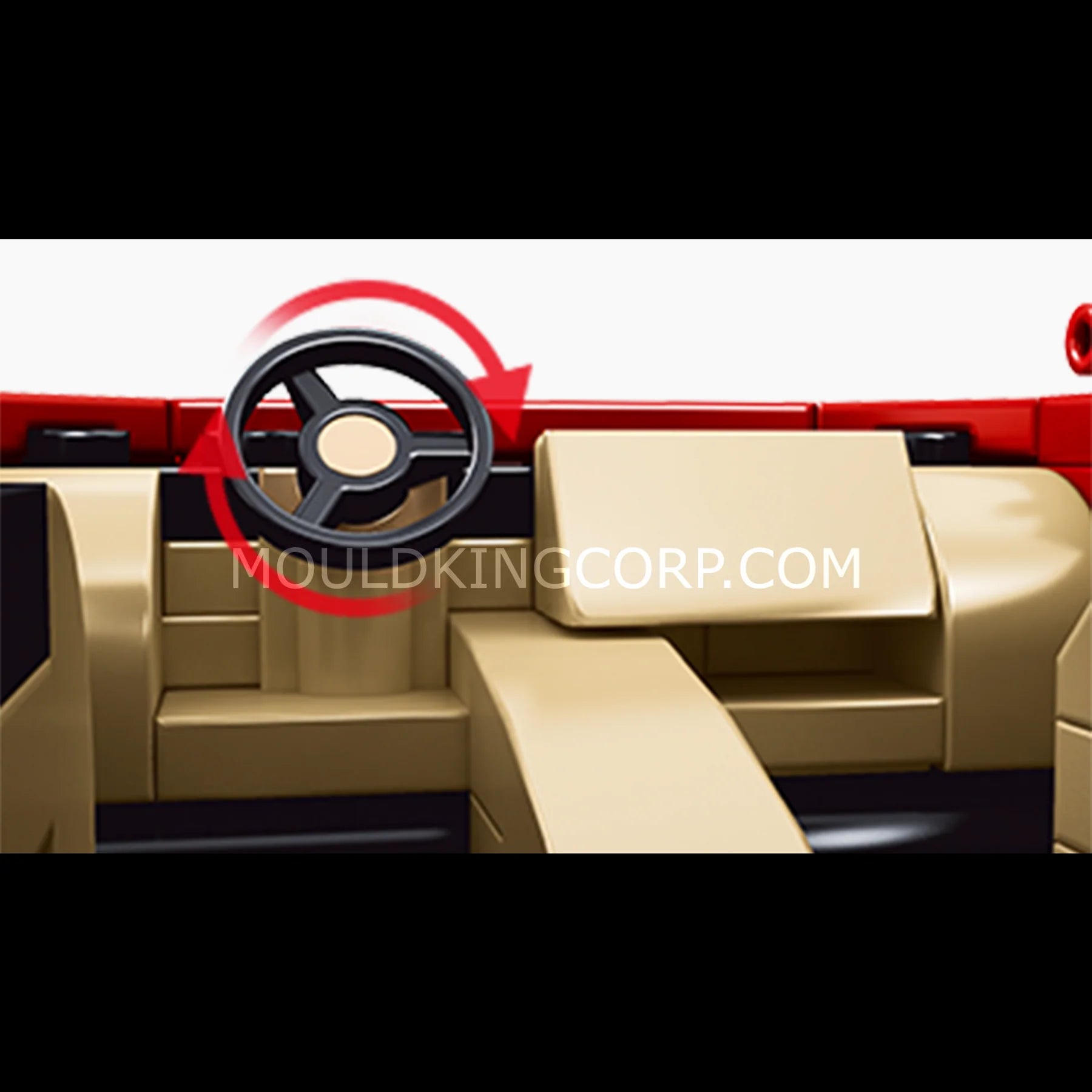 Mould King Testarossa Supercar Building Block Set
