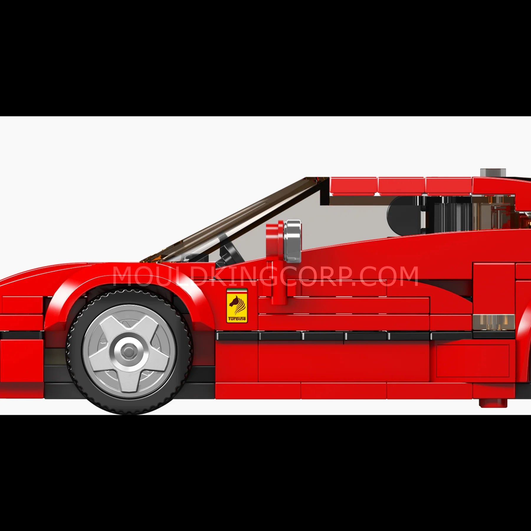 Mould King Rosso Corsa F40 Car Building Block Set