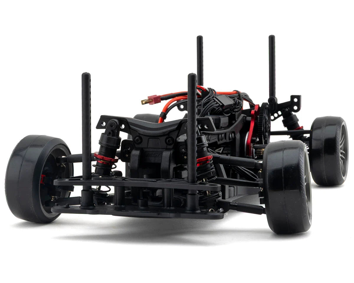 MST RMX 2.5 1/10 2WD Coche de deriva RTR sin escobillas con carrocería A90RB (gris metal)