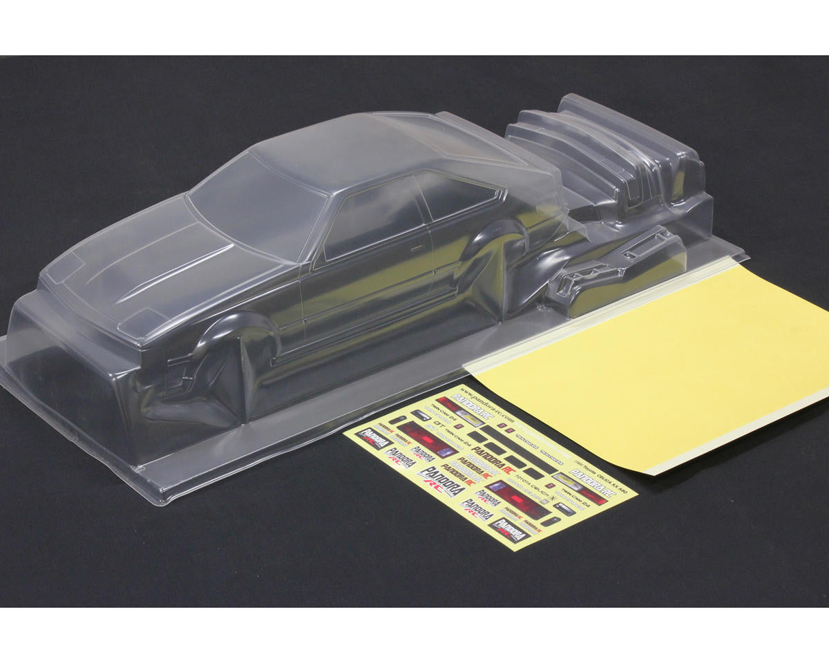 Pandora RC 1/10 Toyota Celica XX A60 257-260mm Drift Body Set (Clear)