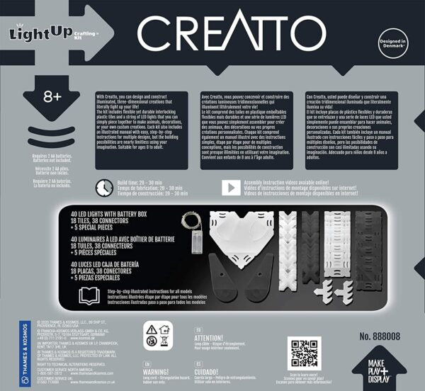 Thames & Kosmos Creatto Glowing Panda & Monochrome Crew