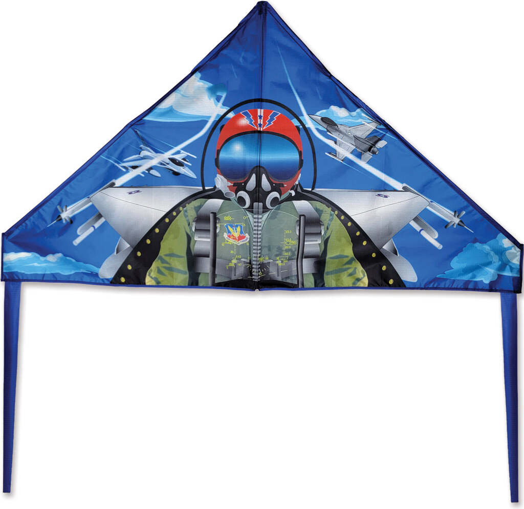 56 in. Delta Kite - Fighter Pilot