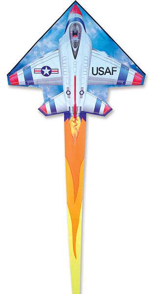 2D Jet Kite - F-16 Thunderbird