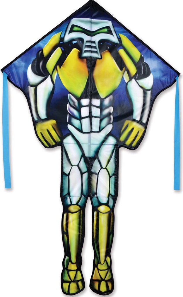 Large Easy Flyer Kite - Alien Robot