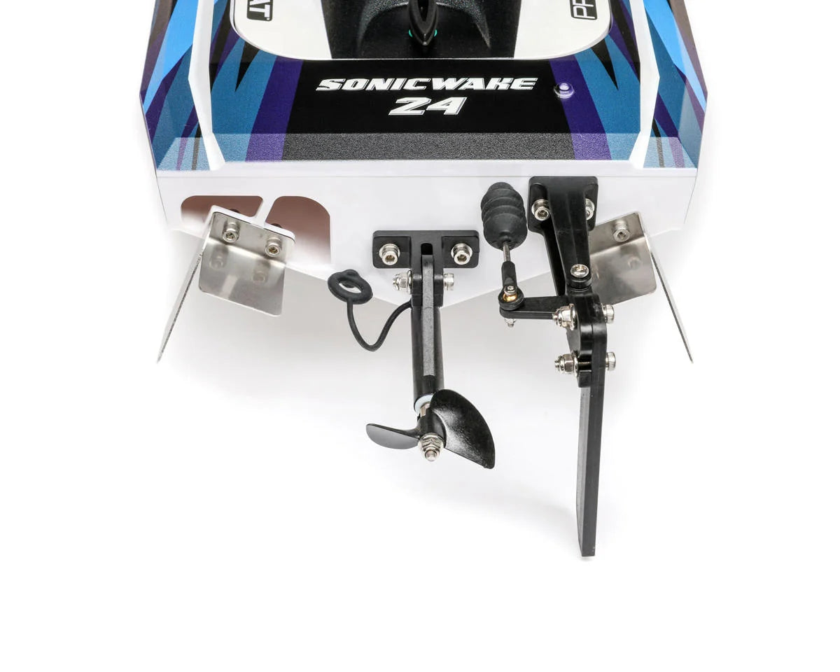 Pro Boat Sonicwake 24" Self-Righting RTR Deep-V Brushless Boat (Blue)