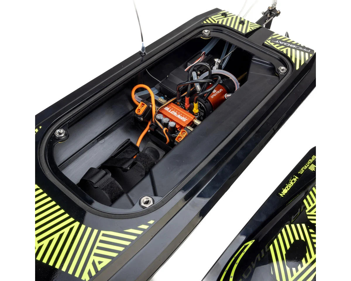 Pro Boat Sonicwake 36" V3 Self-Righting RTR V-Hull Brushless Boat (Black)