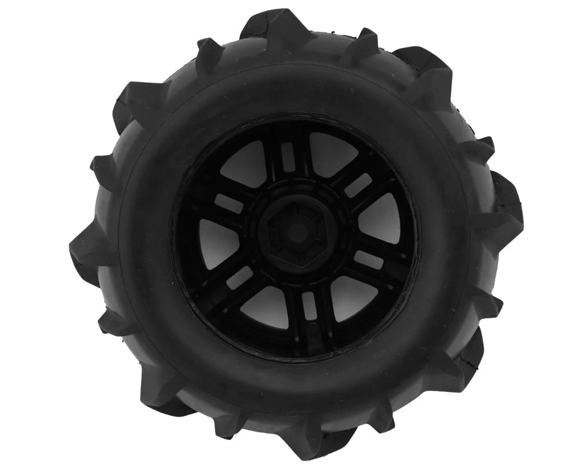 Pro-Line Arrma Mini Kraton Dumont Pre-Mounted Tires w/Split Six Wheels (Black) (2) w/12mm Hex