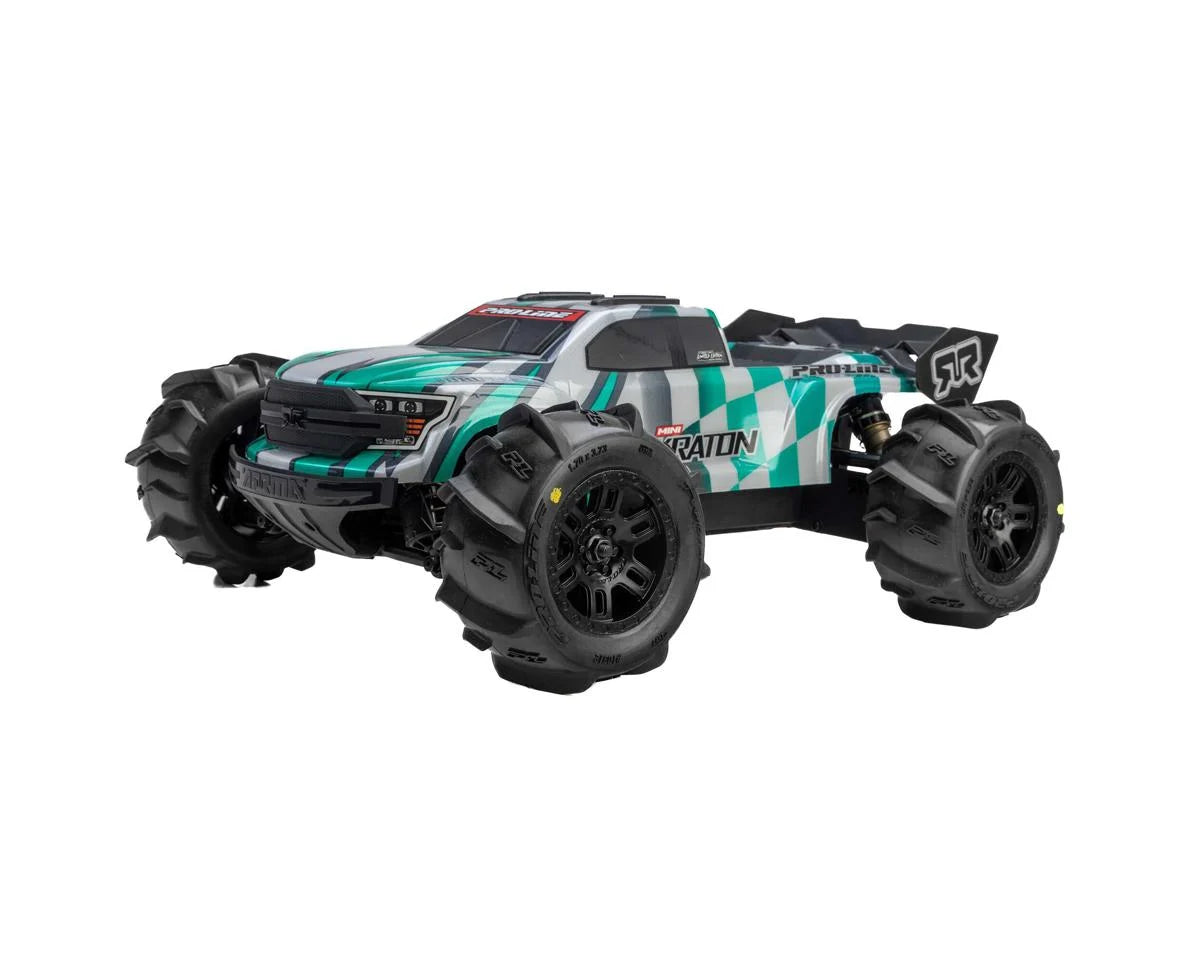 Pro-Line Arrma Mini Kraton Dumont Pre-Mounted Tires w/Split Six Wheels (Black) (2) w/12mm Hex