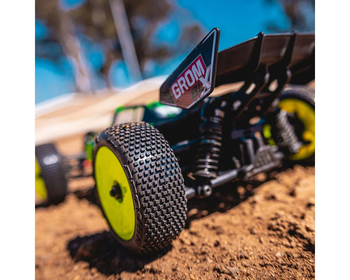 Pro-Line Hole Shot 3.0 1.9" Pre-Mounted Buggy Tire (Yellow) (4) (M3) (Typhon Grom) w/Velocity Wheel