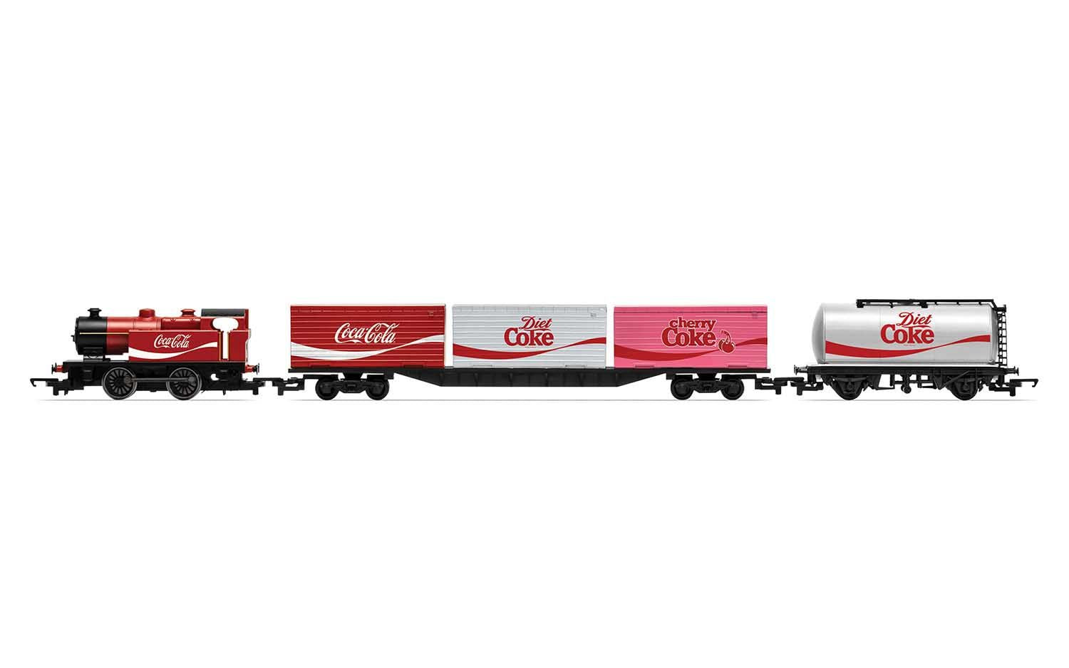 Hornby Summertime Coca-Cola Train Set