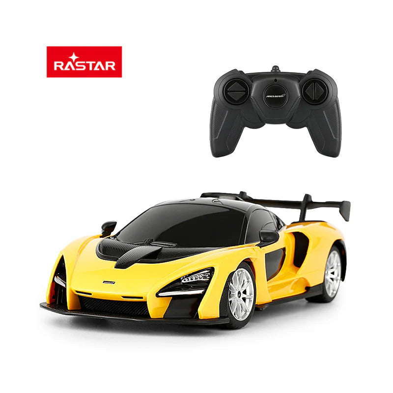 Rastar 1/24 McLaren Senna RC Car (Yellow)
