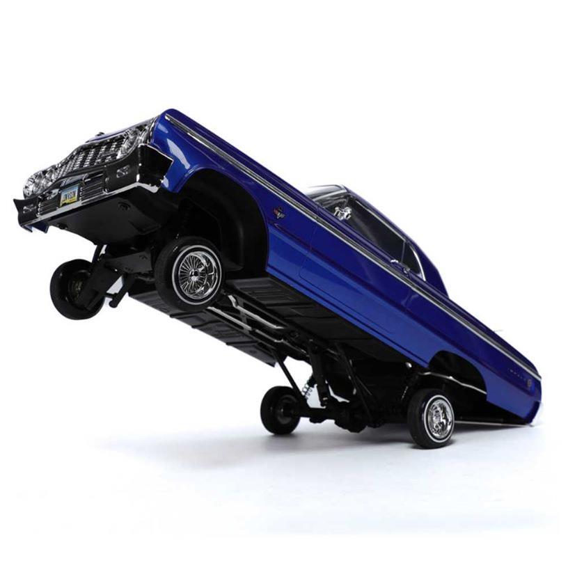 Redcat SixtyFour Chevrolet Impala 1/10 RTR Scale Hopping Lowrider (Blue)