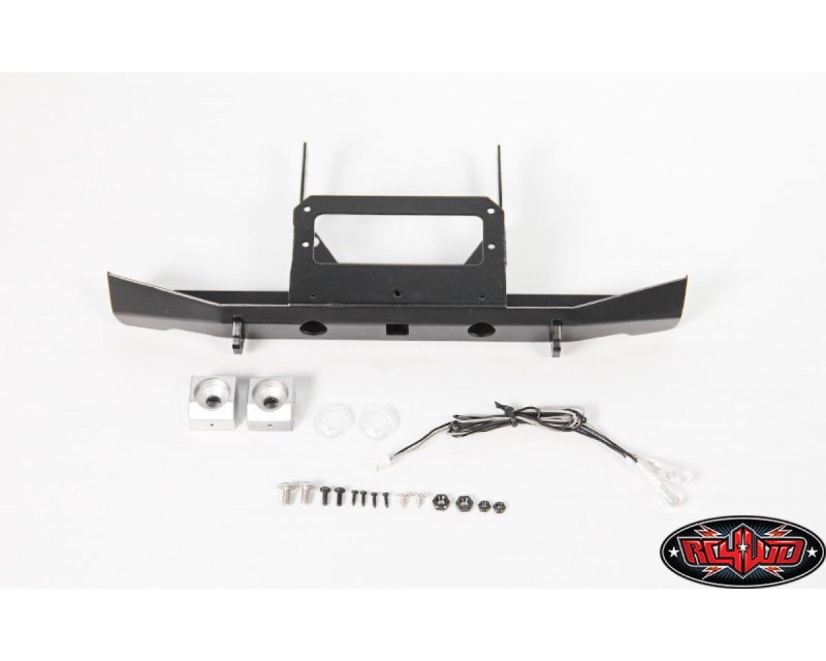 RC4WD Axial SCX10 II Solid Rear Bumper w/ Lights