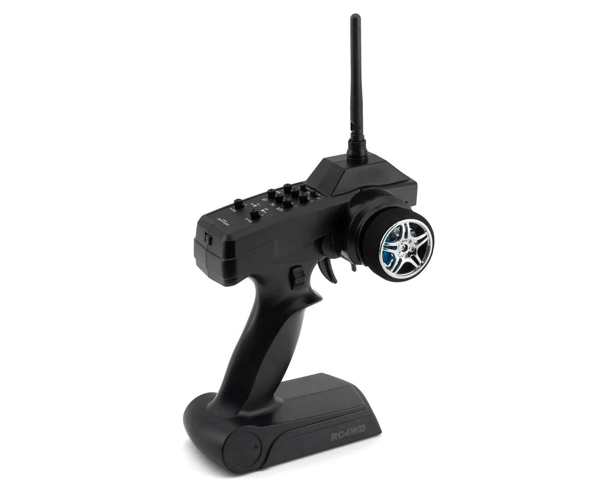 RC4WD Trail Finder 2 "LWB" RTR Scale Truck w/Chevrolet K10 Scottsdale Hard Body (Black)