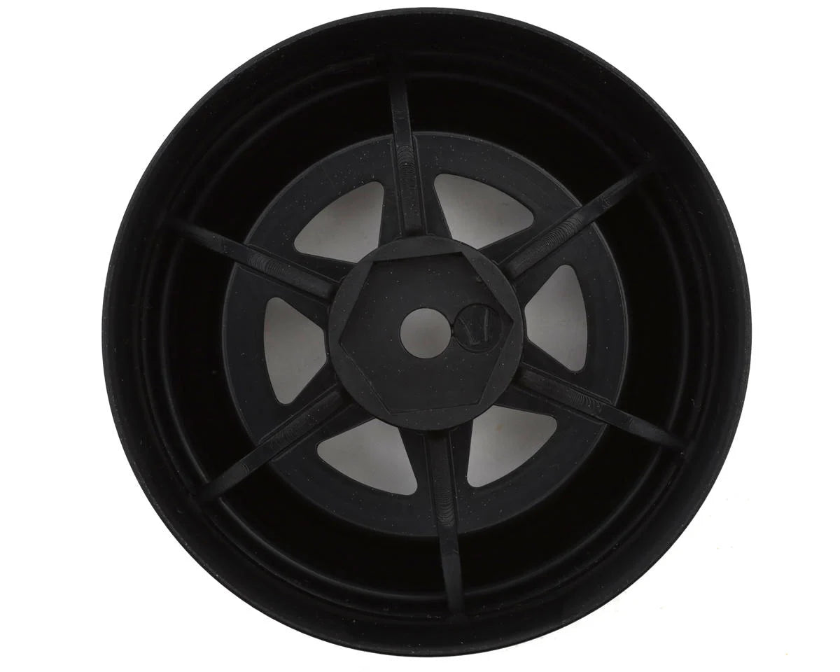 RC Art Fifteen Series Longchamp 1/10 Drift Wheels (Matte Gun-Metallic) (2) (6mm Offset) w/12mm Hex
