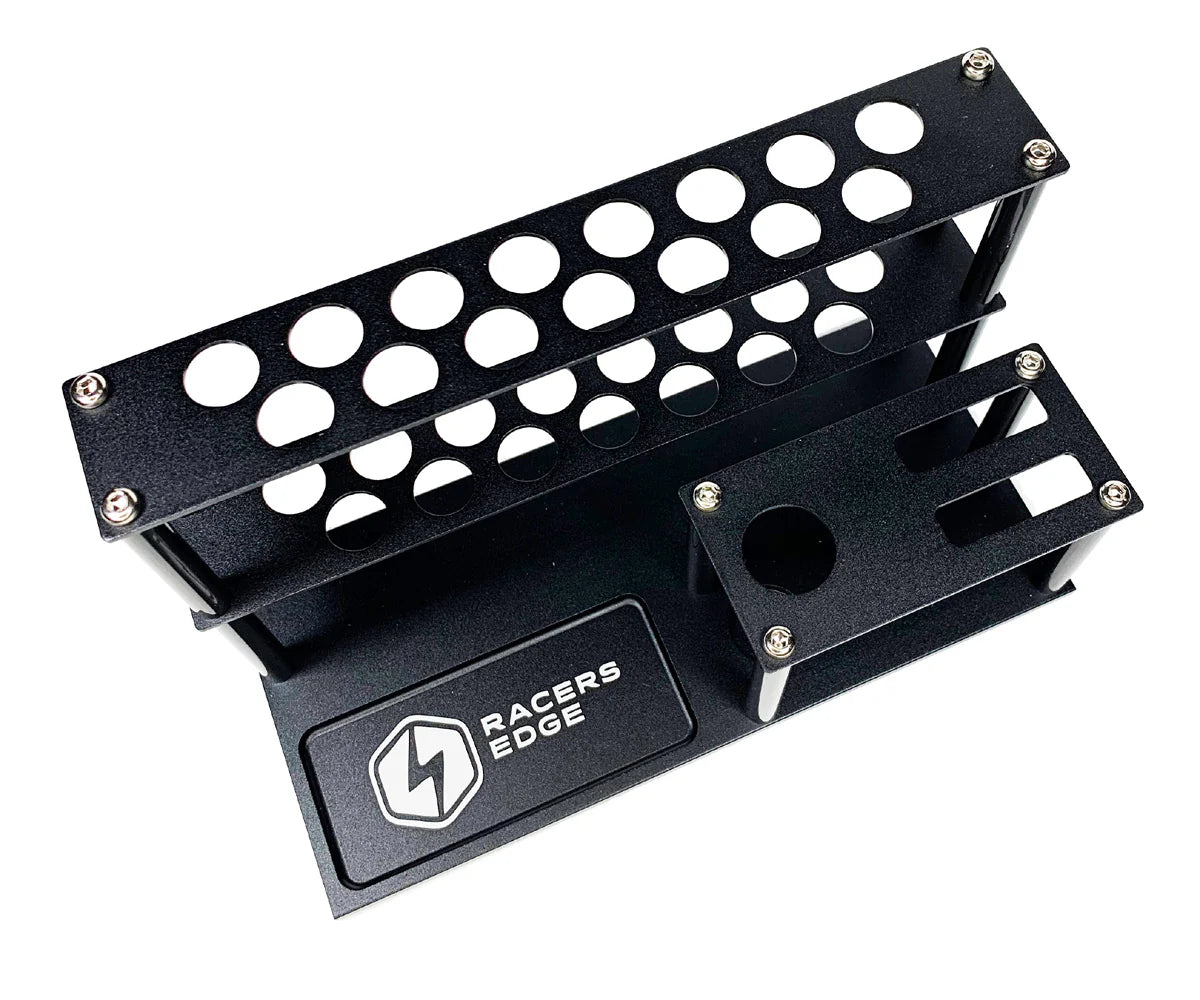 Racers Edge Tool Holding Rack with Screw Tray (194x110x89mm)