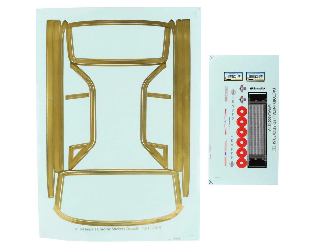 Kit de carrocería Impala de 59' transparente