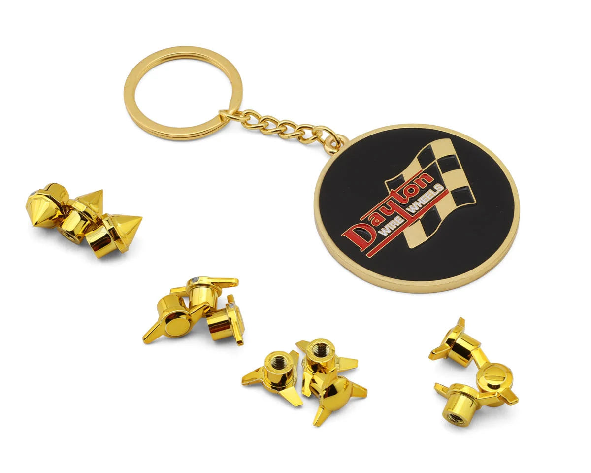 Redcat Dayton Gold Wire Wheel Set (4)