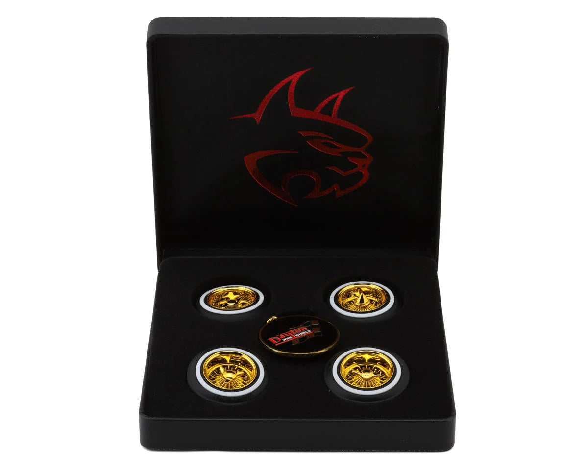 Redcat Dayton Gold Wire Wheel Set (4)