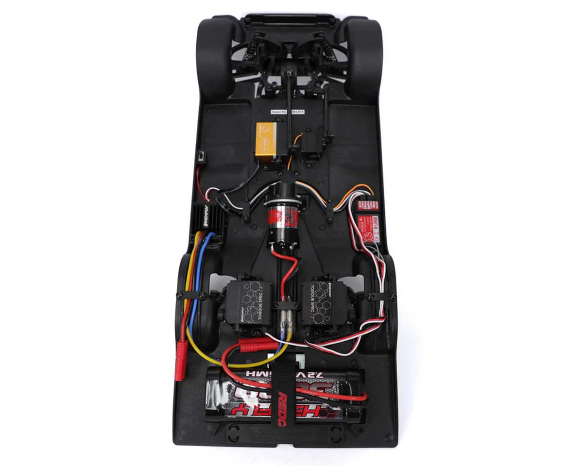 Redcat SixtyFour Chevrolet Impala 1/10 RTR Scale Hopping Lowrider (Blue/White)