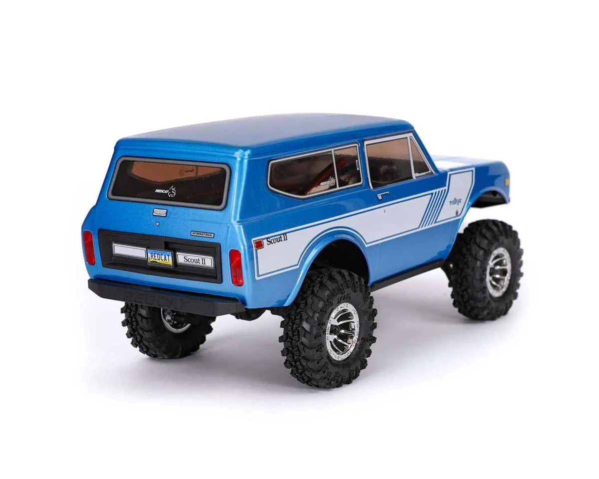 Redcat Ascent-18 International Scout II 1/18 4WD RTR Rock Crawler (Blue)