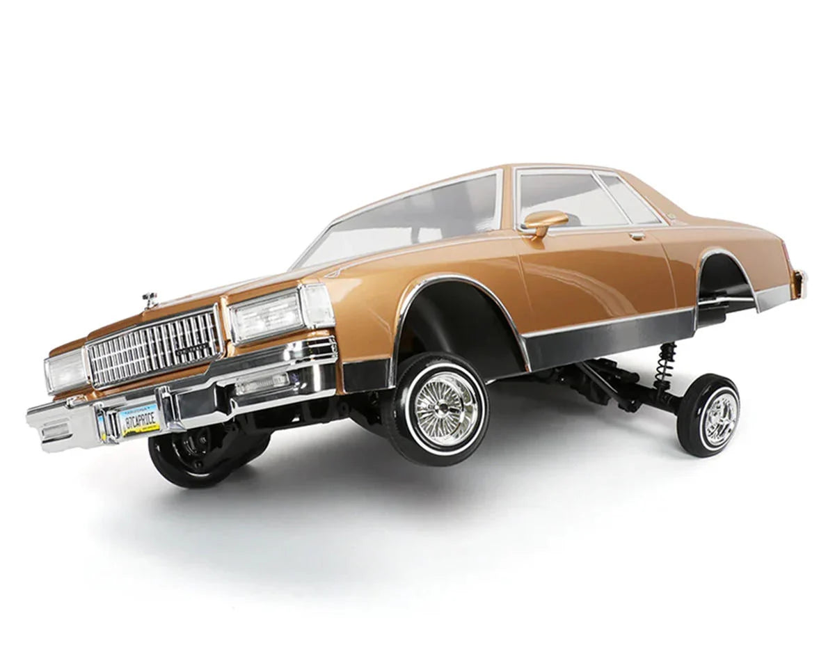 Redcat 1987 Chevrolet Caprice 1/10 RTR Scale Hopping Lowrider (Gold)