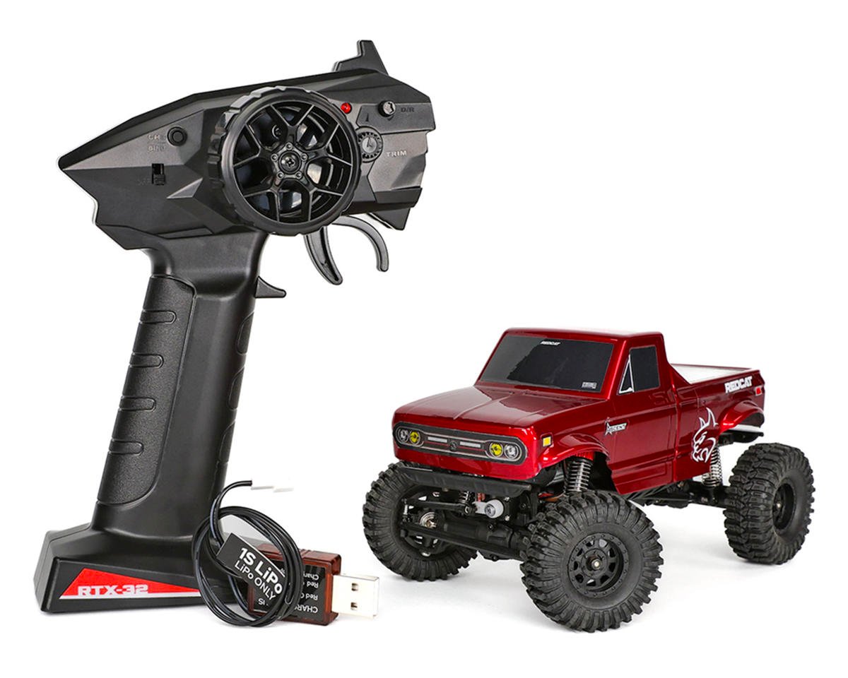 Redcat Ascent-32 1/32 4WD RTR Rock Crawler (Red)