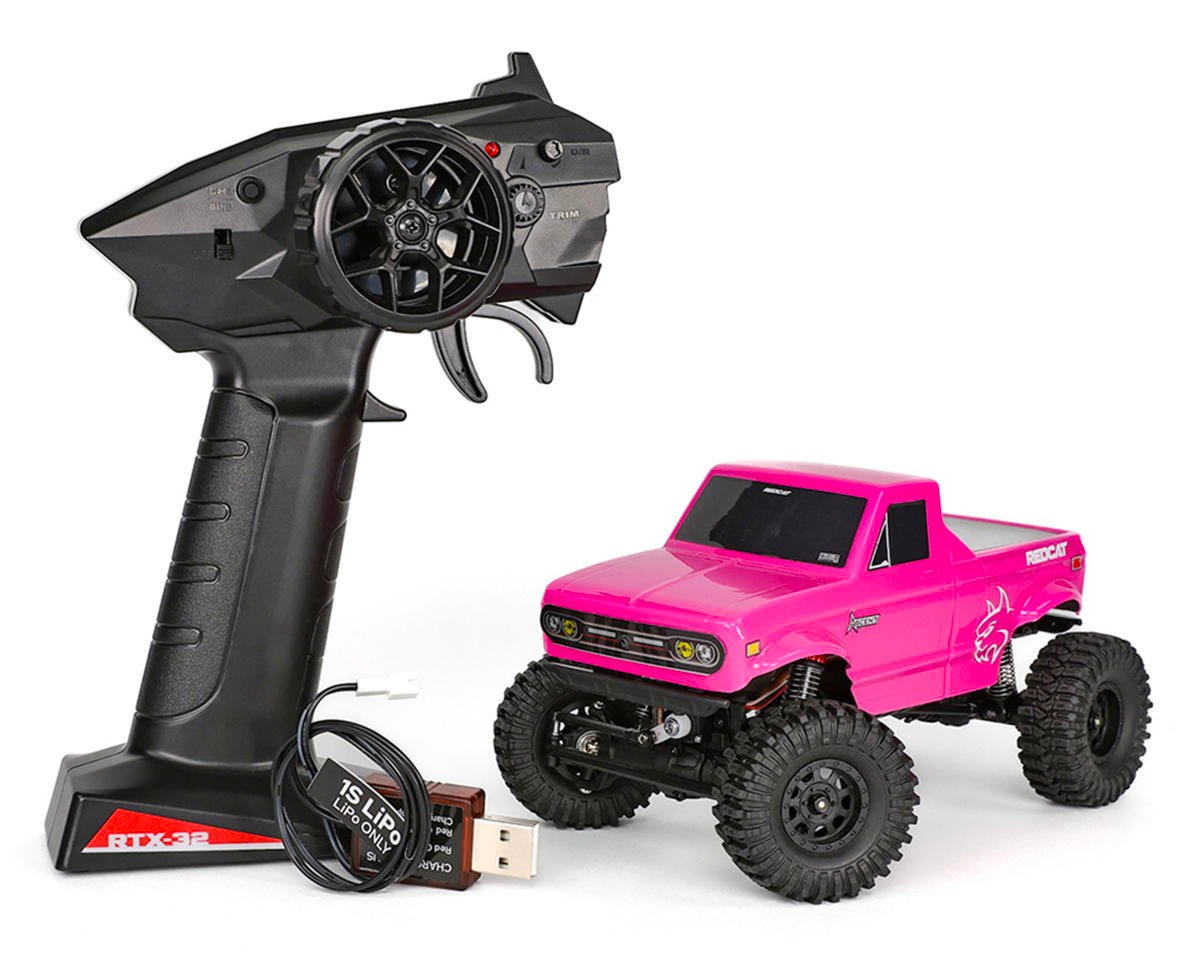 Redcat Ascent-32 1/32 4WD RTR Rock Crawler (Pink)